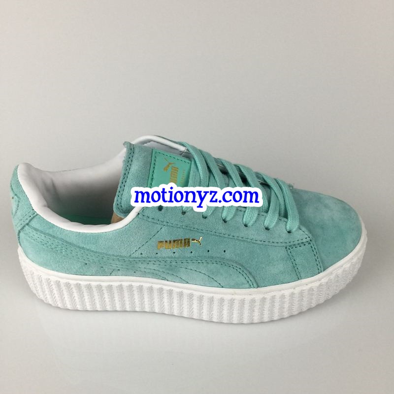 puma shoes rihanna green kids